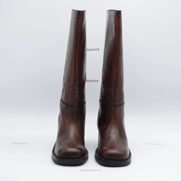 NEW Free People Dana Distressed Pull-On Leather Boots Womens OB2261418 - Picture 5 of 16